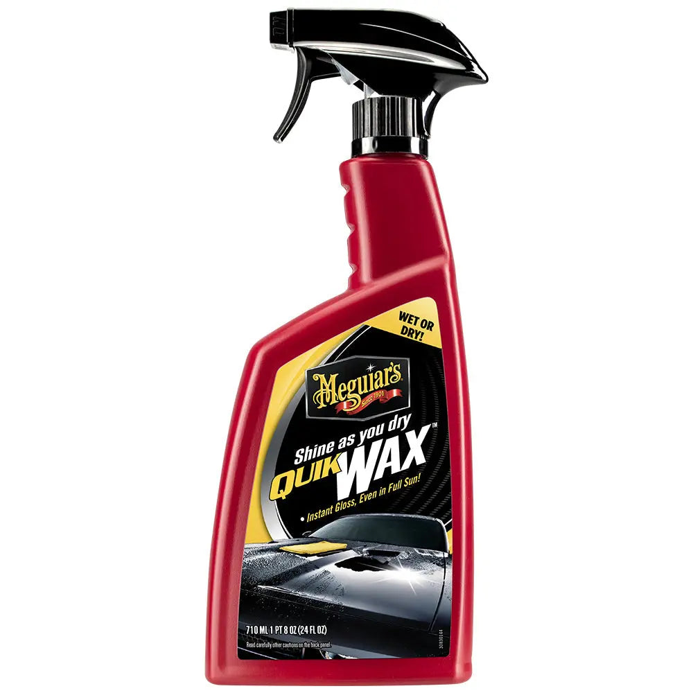 Meguiar's Wax Quik Wax A1624 for Fast and Effective Car Polishing