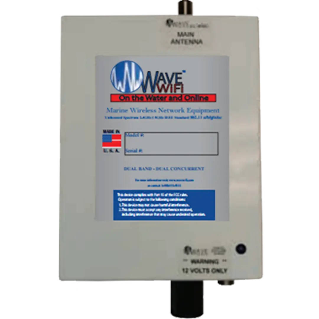Wave Wi-Fi ECERDB Dual-Band Wi-Fi Extender with External Antennas