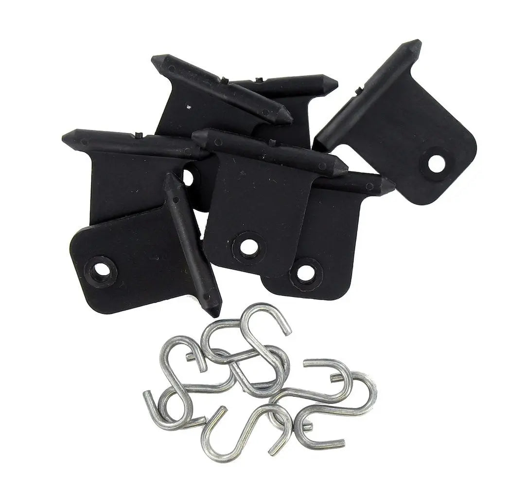 Valterra LLC A77041 Black Awning Accessory Hangars – Durable and Easy to Install