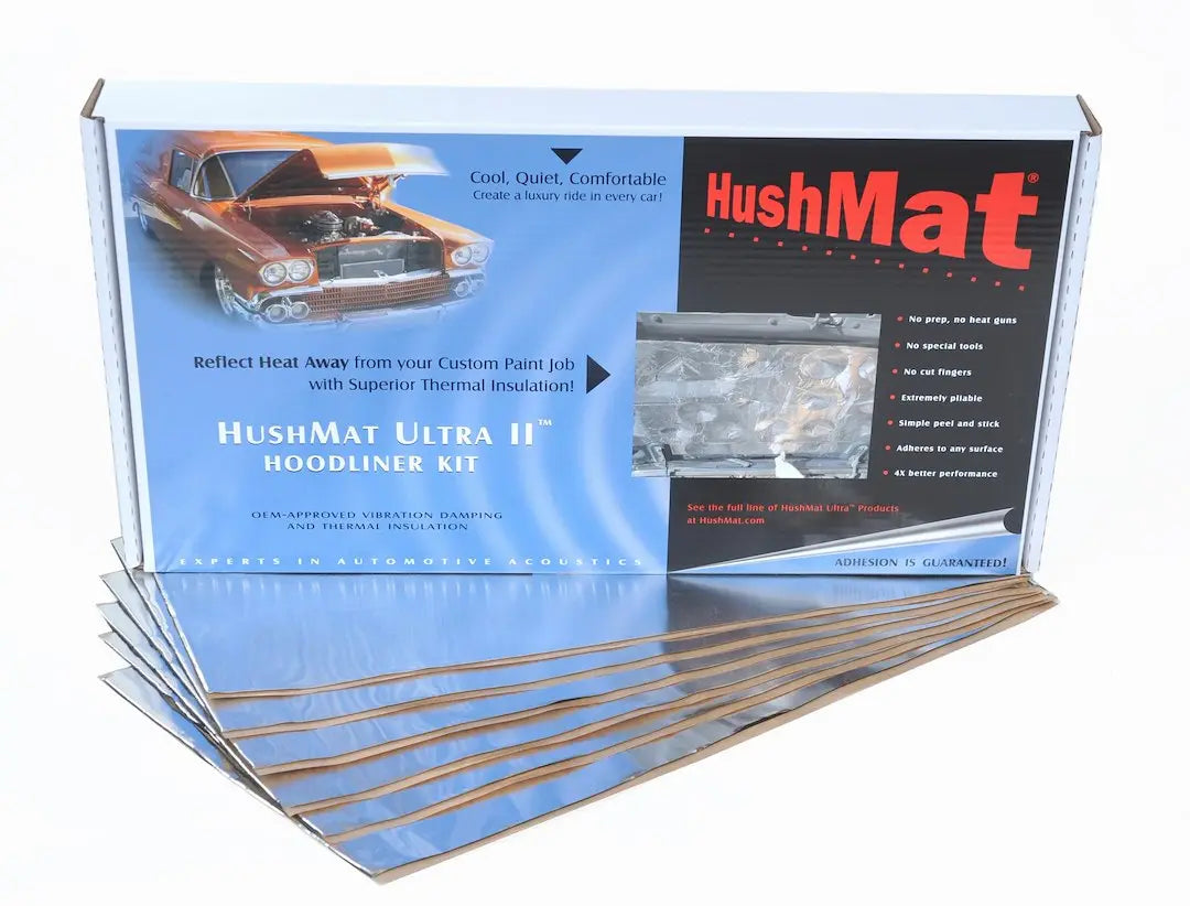 HushMat Hoodliner 50100 - 12' x 23' Ultra Heat Insulation for Vehicle Hood