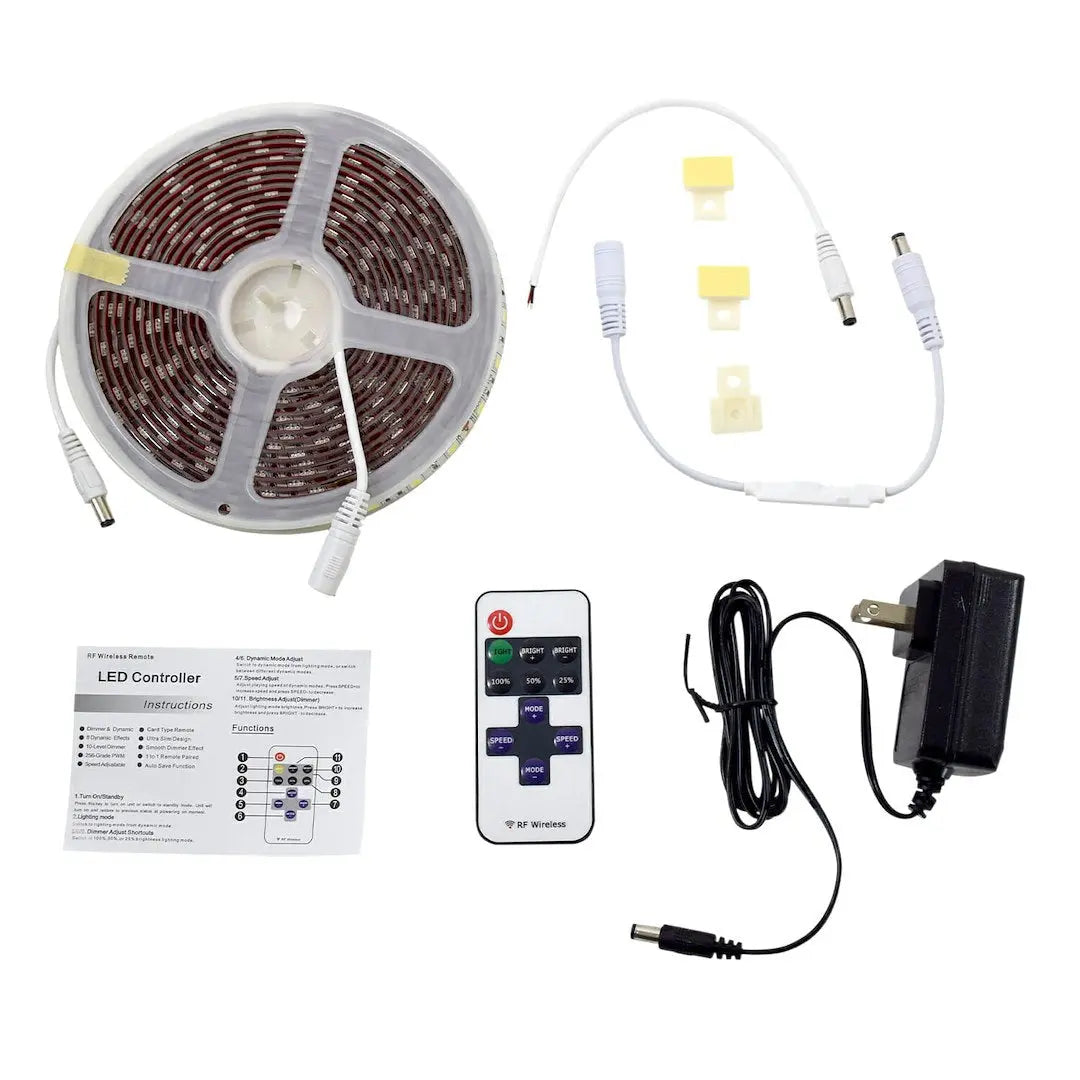 Valttera LLC DG72689 Smart LED Strip Light, 16.4 ft, White