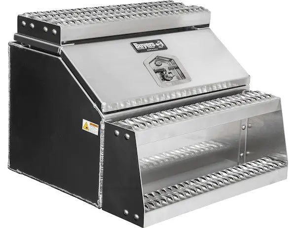 Buyers Products Toolbox 24Hx28Dx30W Aluminum Stepbox Model 1705283
