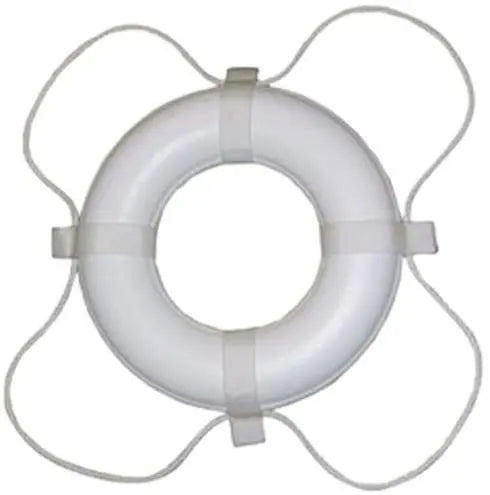 Taylor Made 24' White Foam Ring Buoy - Durable Marine Safety Device