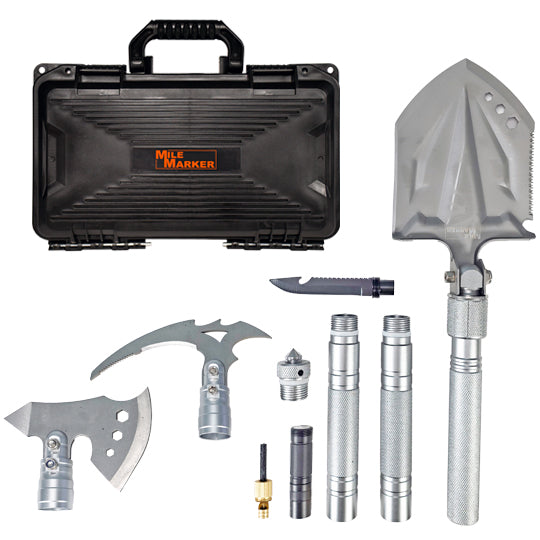 MileMarker Multi-Functional Tool (Axe/Shovel) Model 32004 for Off-Road and Utility Use