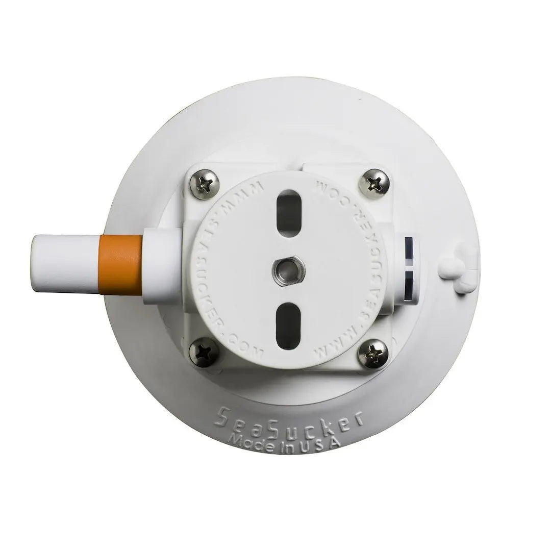 Seasucker VM1001W 4.5' White Vacuum Mount for Smooth Surface Applications