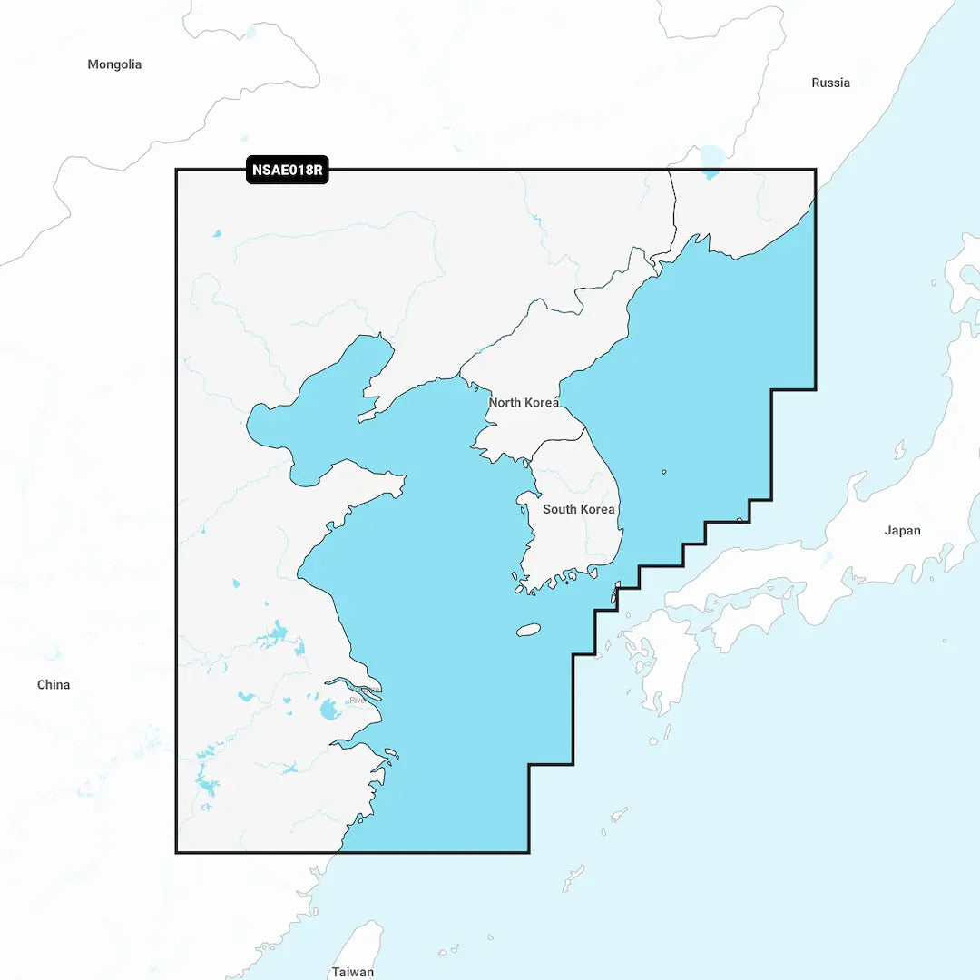 Garmin Carto GCM010C121620 Yellow Sea Navionics+ Marine Chart for Garmin Devices