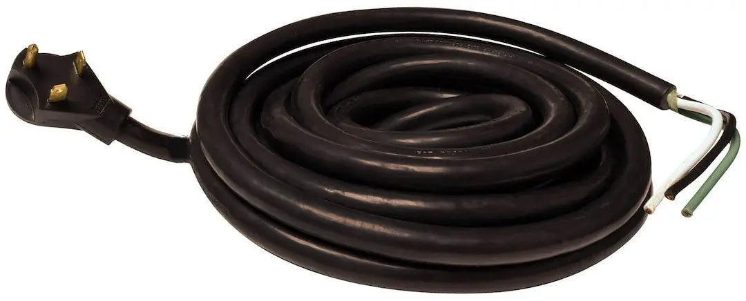 Valterra LLC 30A 25' Nondetachable Power Cord in Black
