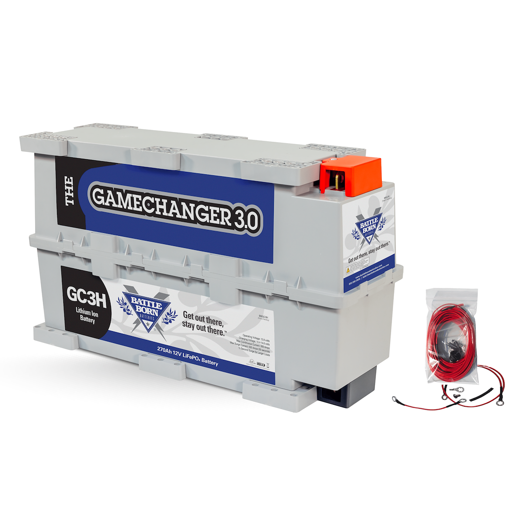 Battle Born 270Ah 12V GC3 LiFePO4 Heated Battery - Reliable Deep Cycle Power