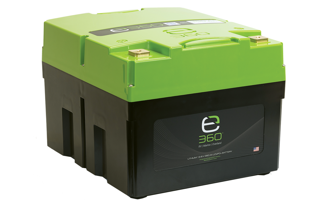 Expion 360 EX360XDPC Custom 360Amp Lithium LiFePO4 RV/Marine Battery