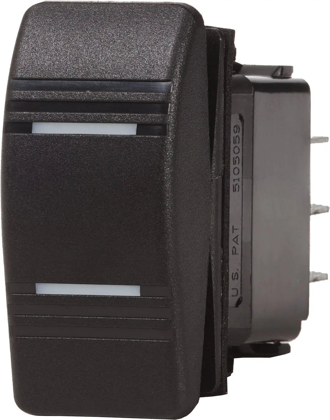 Blue Sea Systems 8283BSS Contura SPDT On-Off-On Black Switch