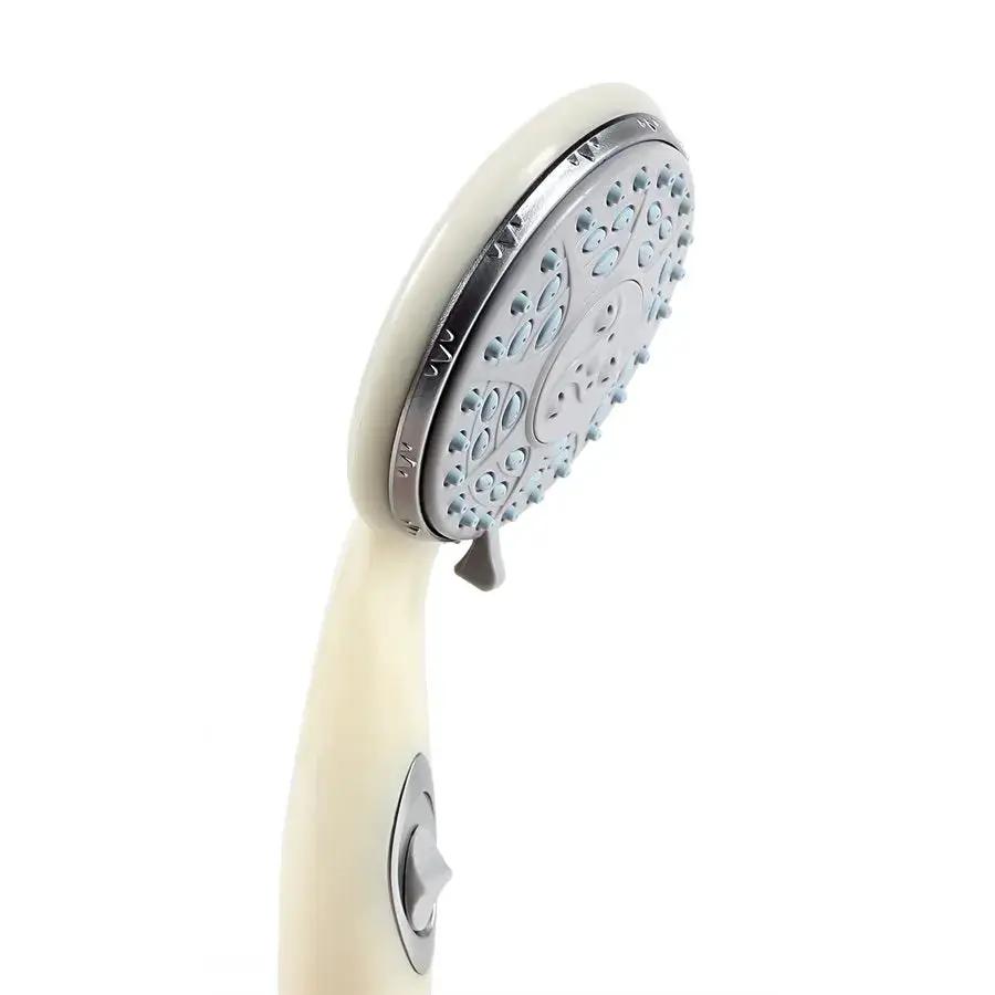 Camco Shower Head Off-White (Part Number 43712) - Durable RV and Marine Shower Accessory by CAMCO