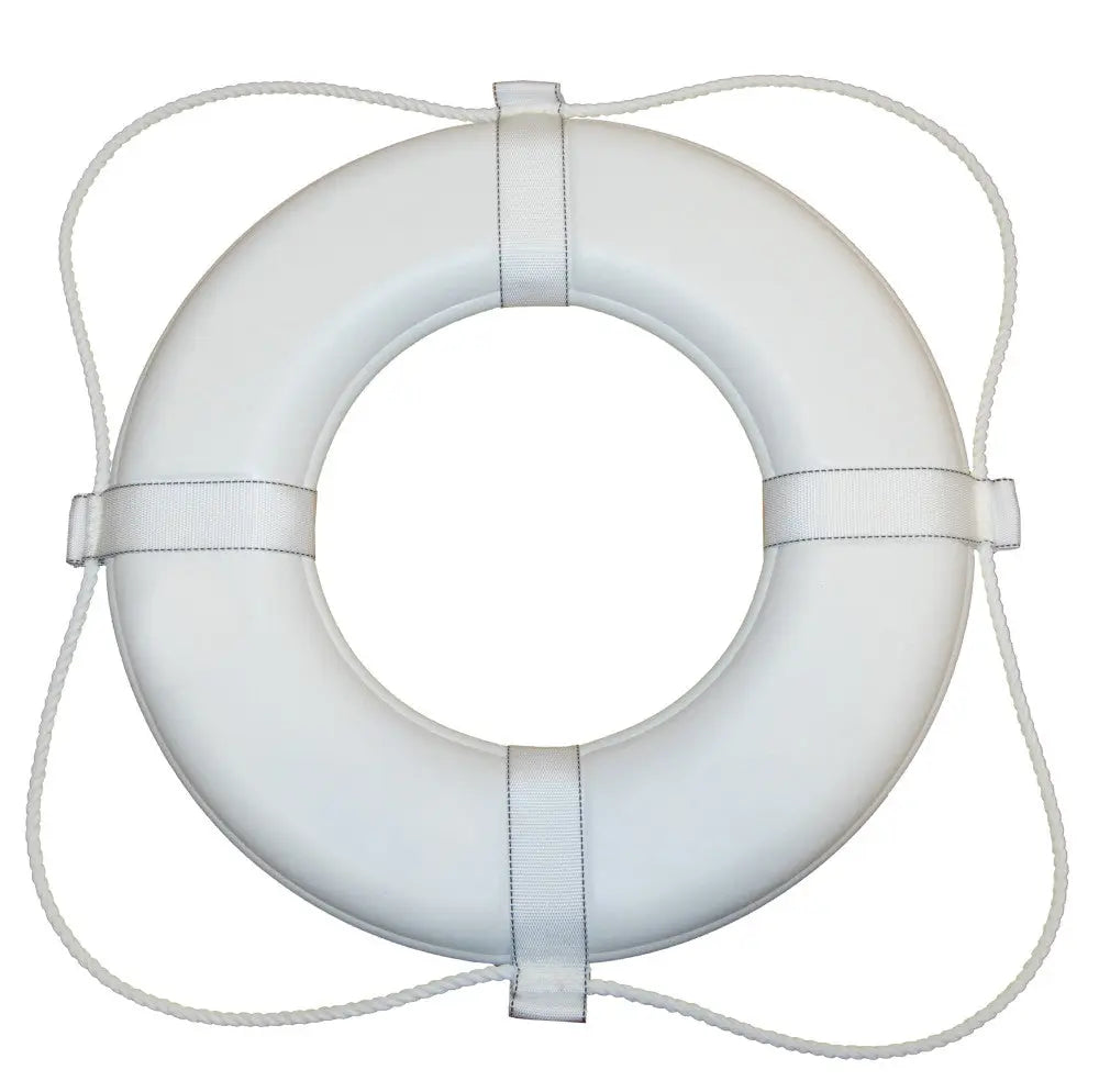 Taylor Made 20' White Foam Ring Buoy T4V360 for Marine Safety and Rescue