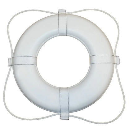 Taylor Made 20' White Foam Ring Buoy T4V360 for Marine Safety and Rescue