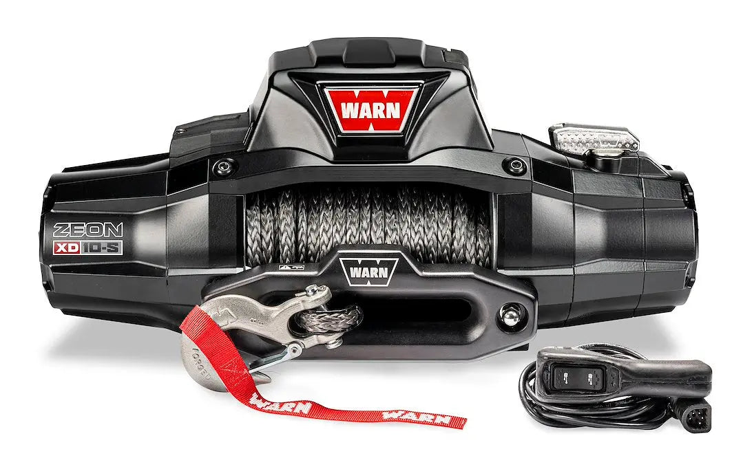 Warn Industries Zeon XD 10-S Winch - Heavy-Duty Electric Winch for Off-Road and Utility Vehicles