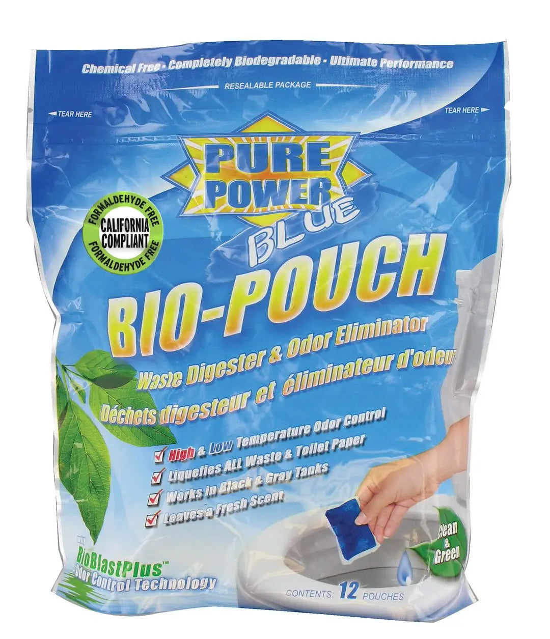 Valterra LLC Pure Power Eco Drop-Ins 12 Pack – Eco-Friendly Waste Management Solution