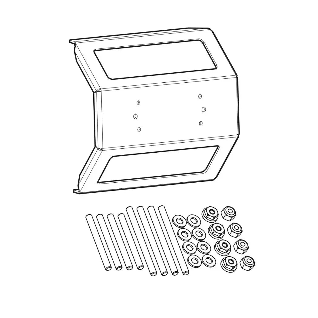 Humminbird Solix 12 In-Dash Mounting Kit – Model 7401761