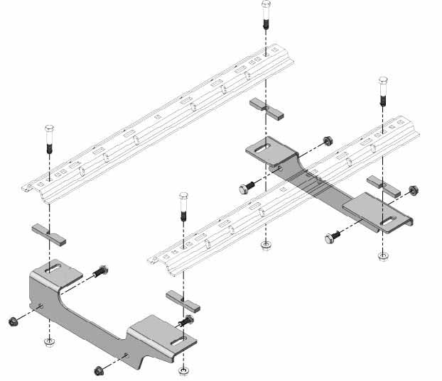 DEMCO 8552038 Frame Bracket Kit for Secure Mounting and Support