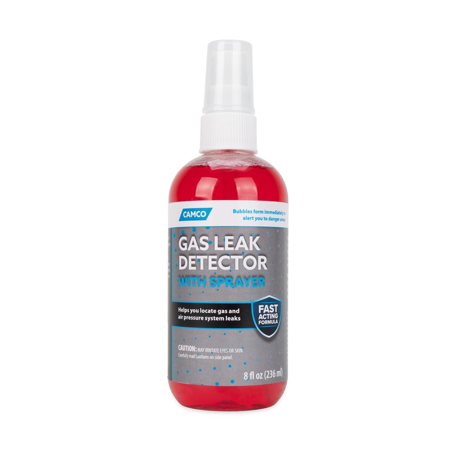 Camco 8 oz Gas Leak Detecting Spray with Spray Nozzle, Model 10324
