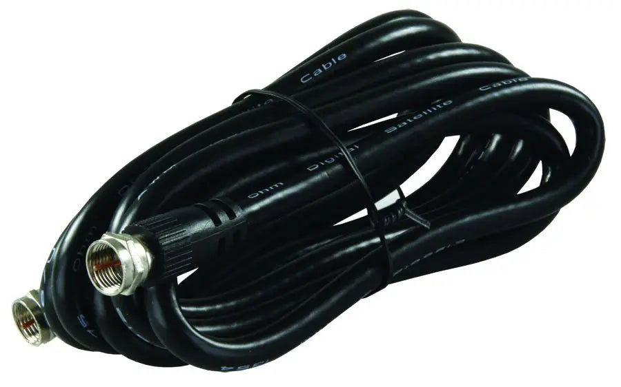 JR Products 47425 6' RG6 Interior TV Cable for Reliable Signal Transmission