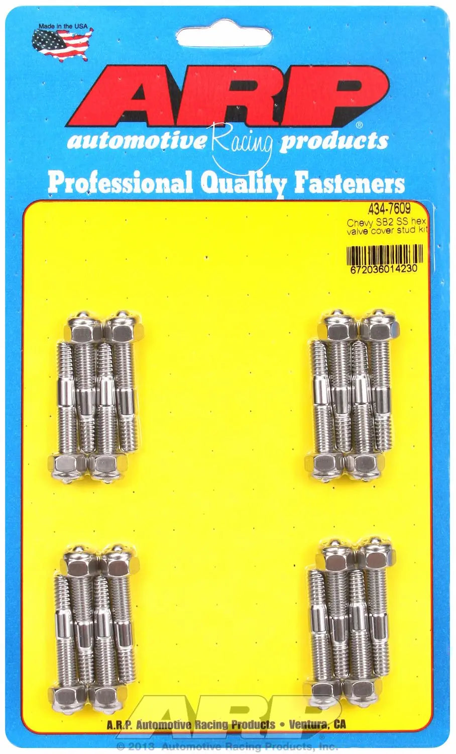 ARP Hex Valve Cover Stud Kit - Part Number 4347609