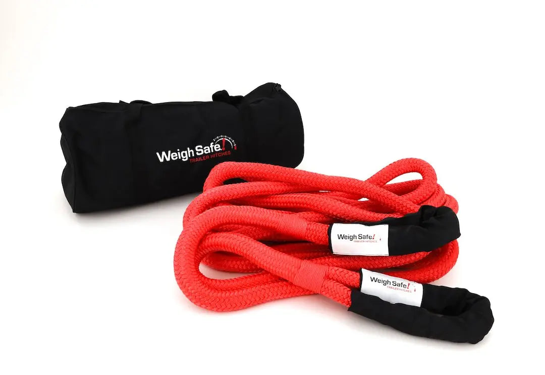 Weigh Safe WSFWS32 Recovery Rope - 1-1/4 inch Diameter for Heavy-Duty Towing and Recovery