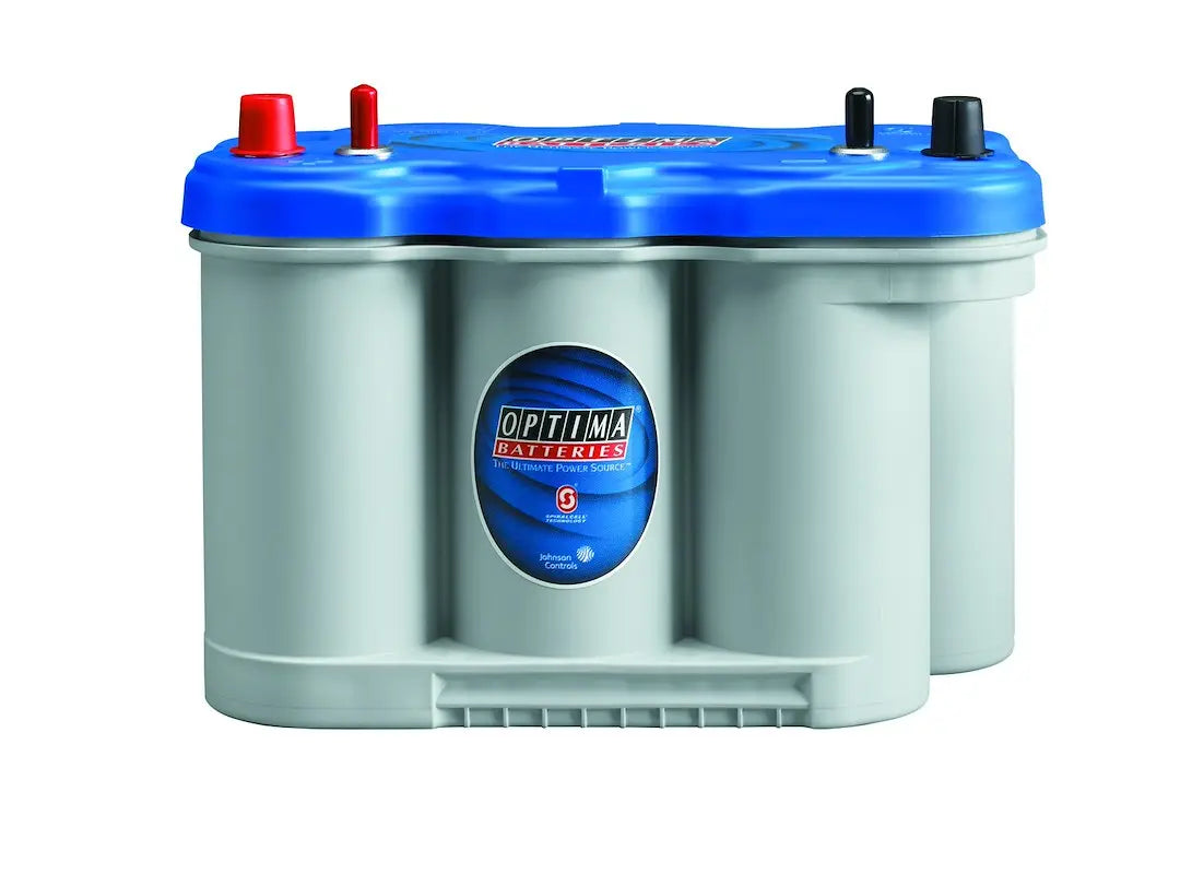 Optima Battery Blue Top Group 27 (D27M) - Heavy-Duty Marine and RV Battery