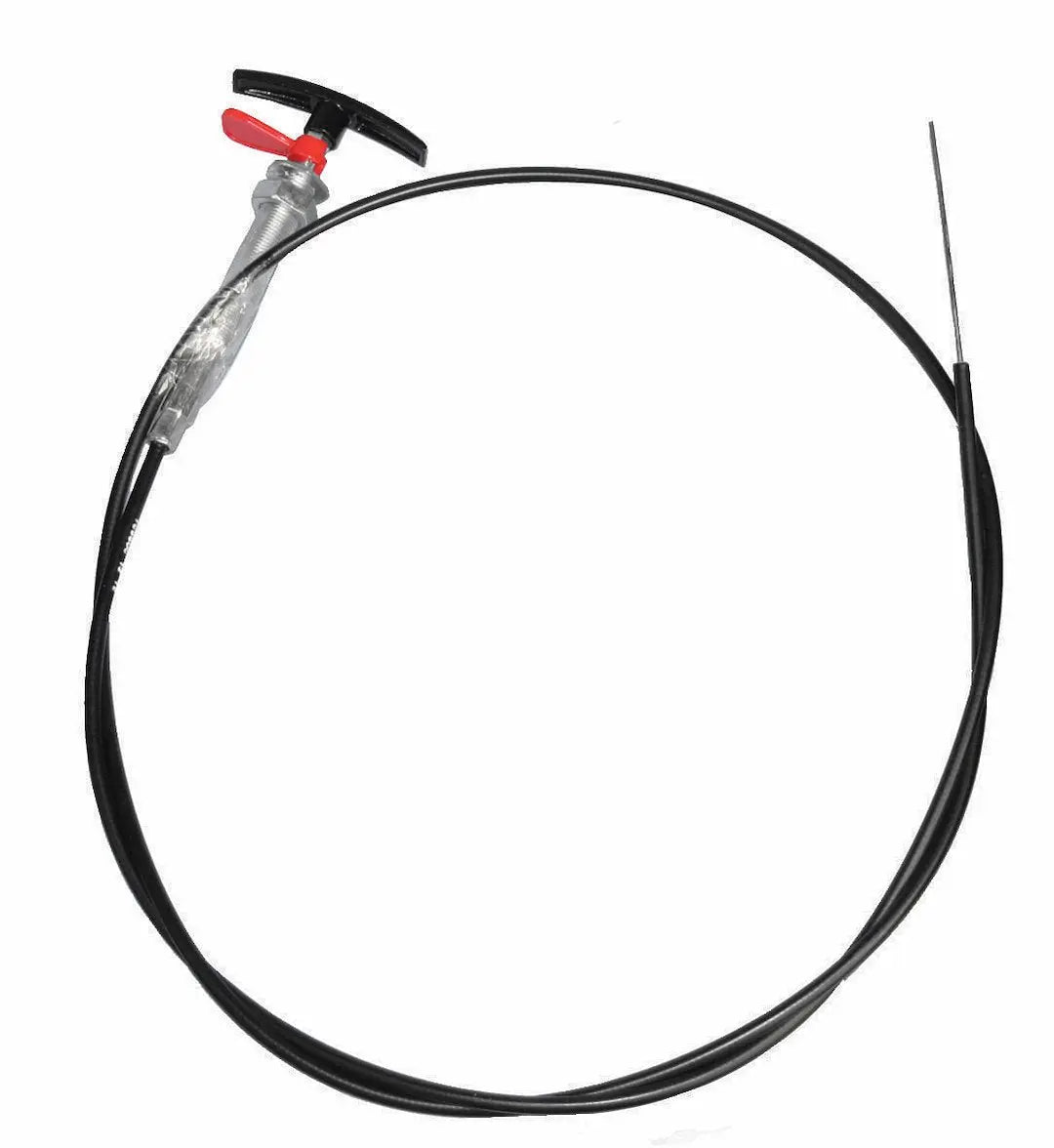 Valterra LLC TC72PB 72-Inch Clear Vinyl Water Hose with Built-In Valve