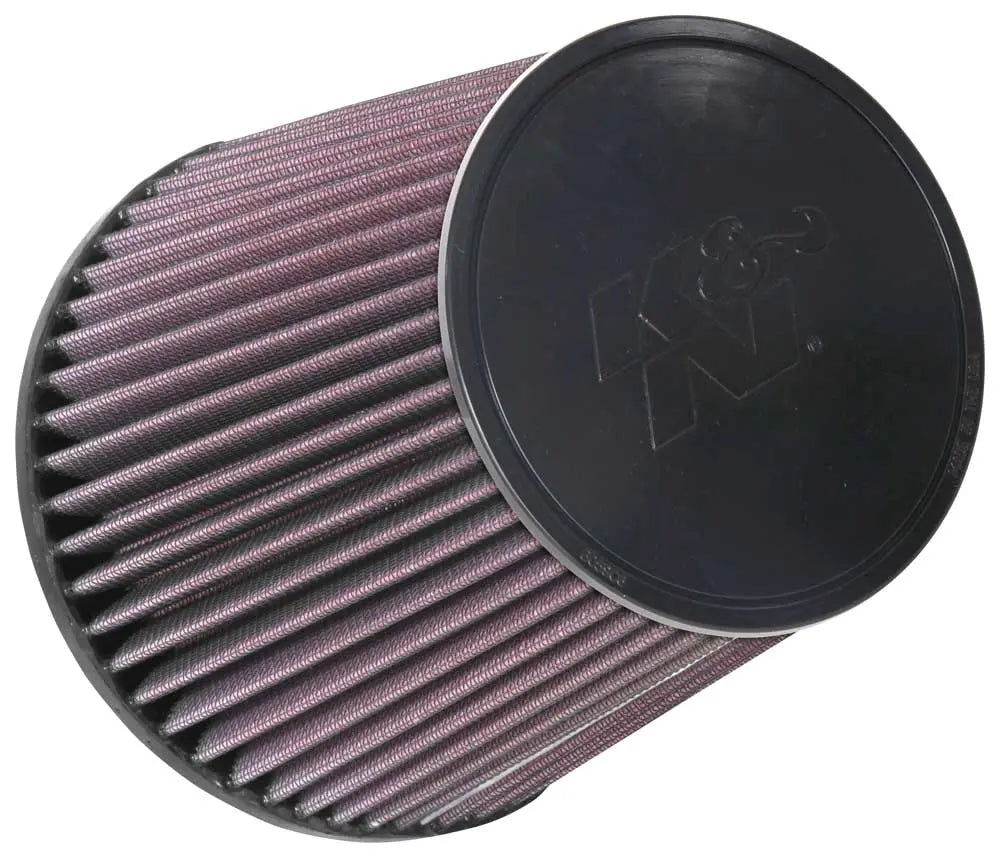 K&N Filter Universal Clamp-On Air Filter (Part RU1037) for Enhanced Airflow and Performance