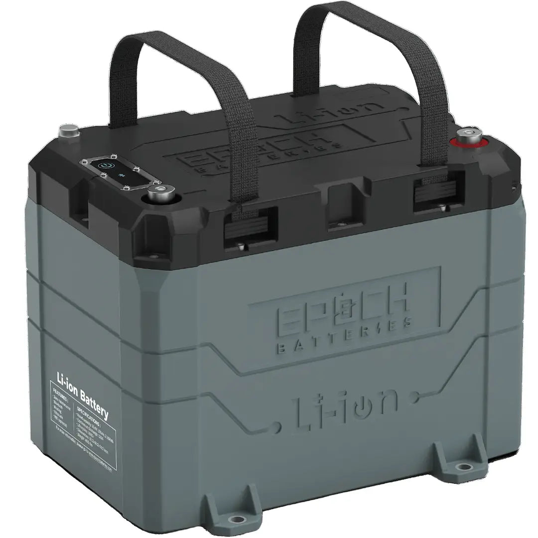 EPOCH BATTER B24100AC 24V 100Ah Lithium Iron Phosphate Battery