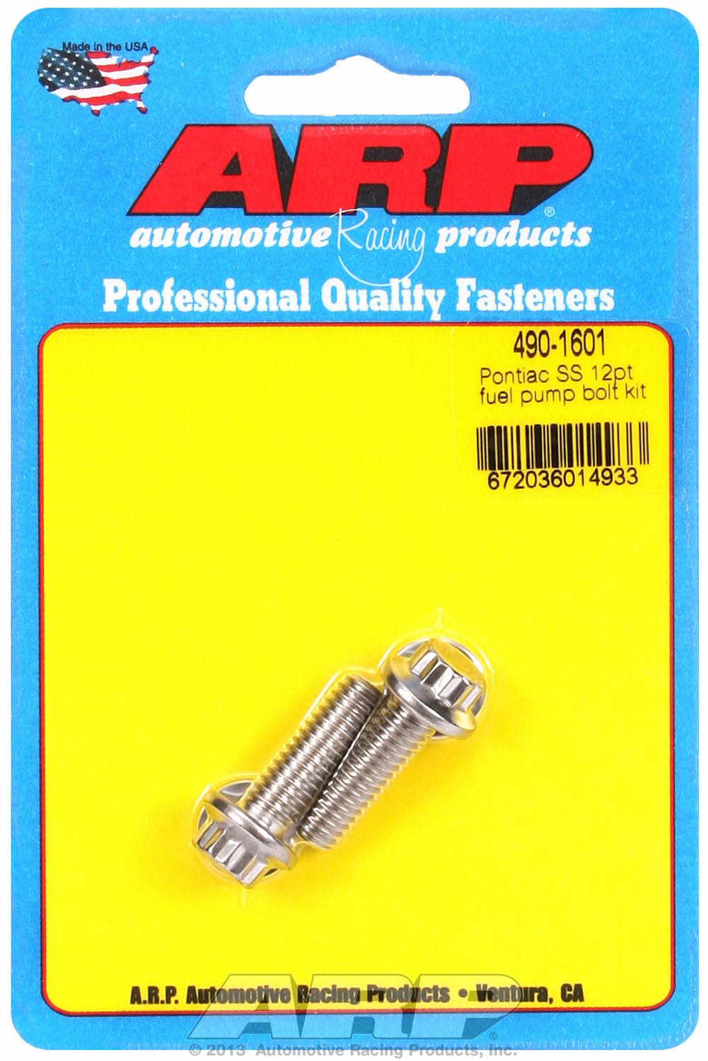 ARP Pontiac SS Fuel Pump Bolt - Part #4901601