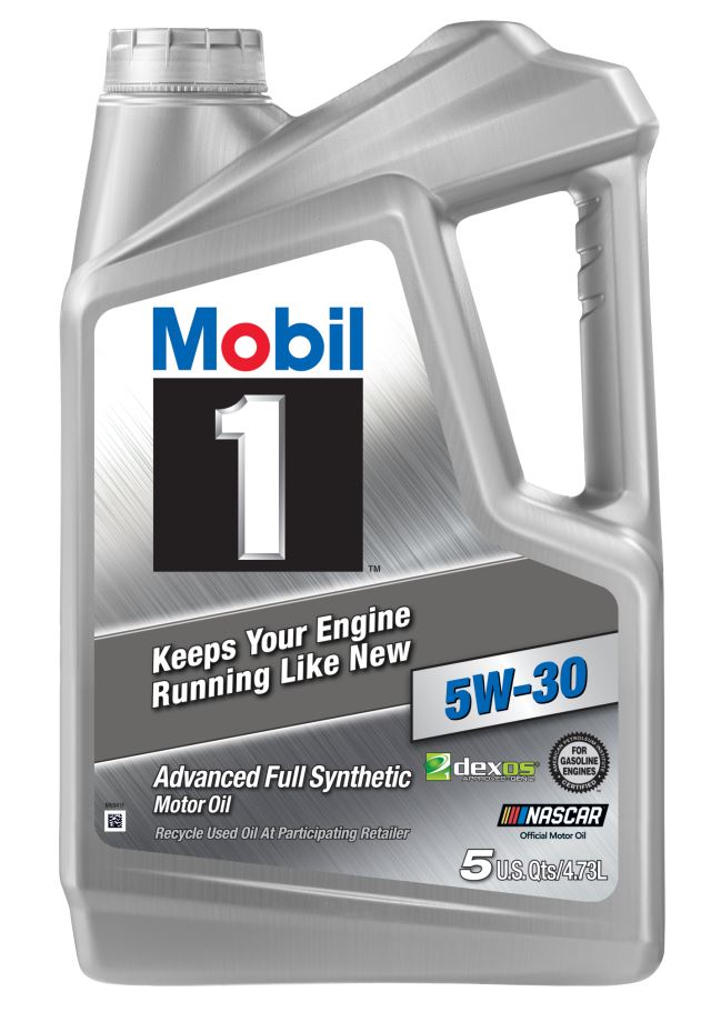 Mobil 1 5W-30 Synthetic Motor Oil - 3 Quart Bottles