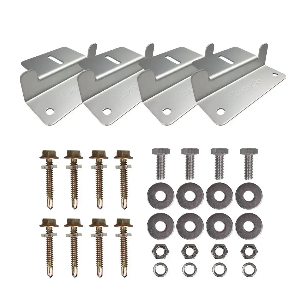 Renogy Z-Bracket Mount Kit for Solar Panel - Durable and Easy to Install