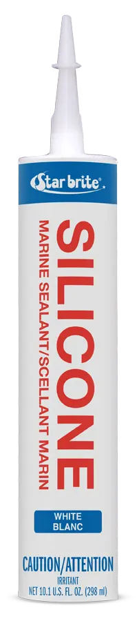 Star Brite Silicone Sealant 10.3 oz White - Part Number 082121