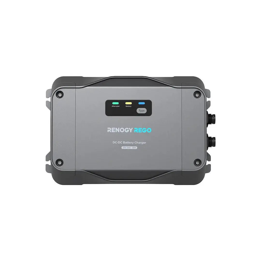 Renogy 12V/24V 30A DC-DC Battery Charger – Reliable Power Conversion for Your Off-Grid System