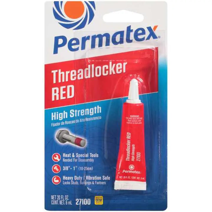PERMTX-LOCKT Threadlocker 6ml Tube - High-Strength Locking Adhesive for Automotive and Industrial Use