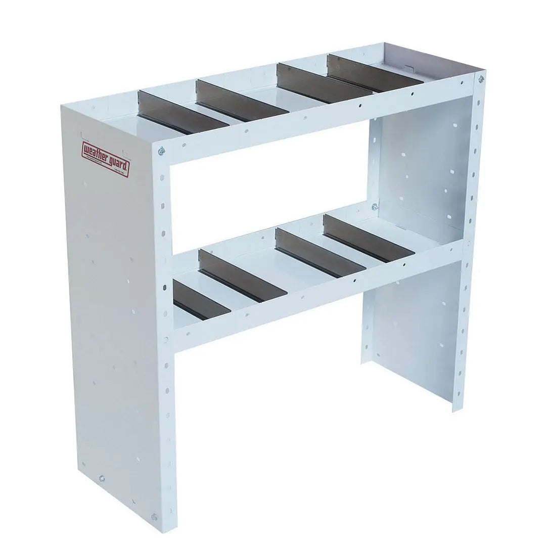 WeatherGuard HD Adjustable 2-Section Utility Shelf - 36 x 35 x 13.5 Inches