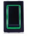 SierraMarine RK40630G Halo SPST Green Rocker Switch