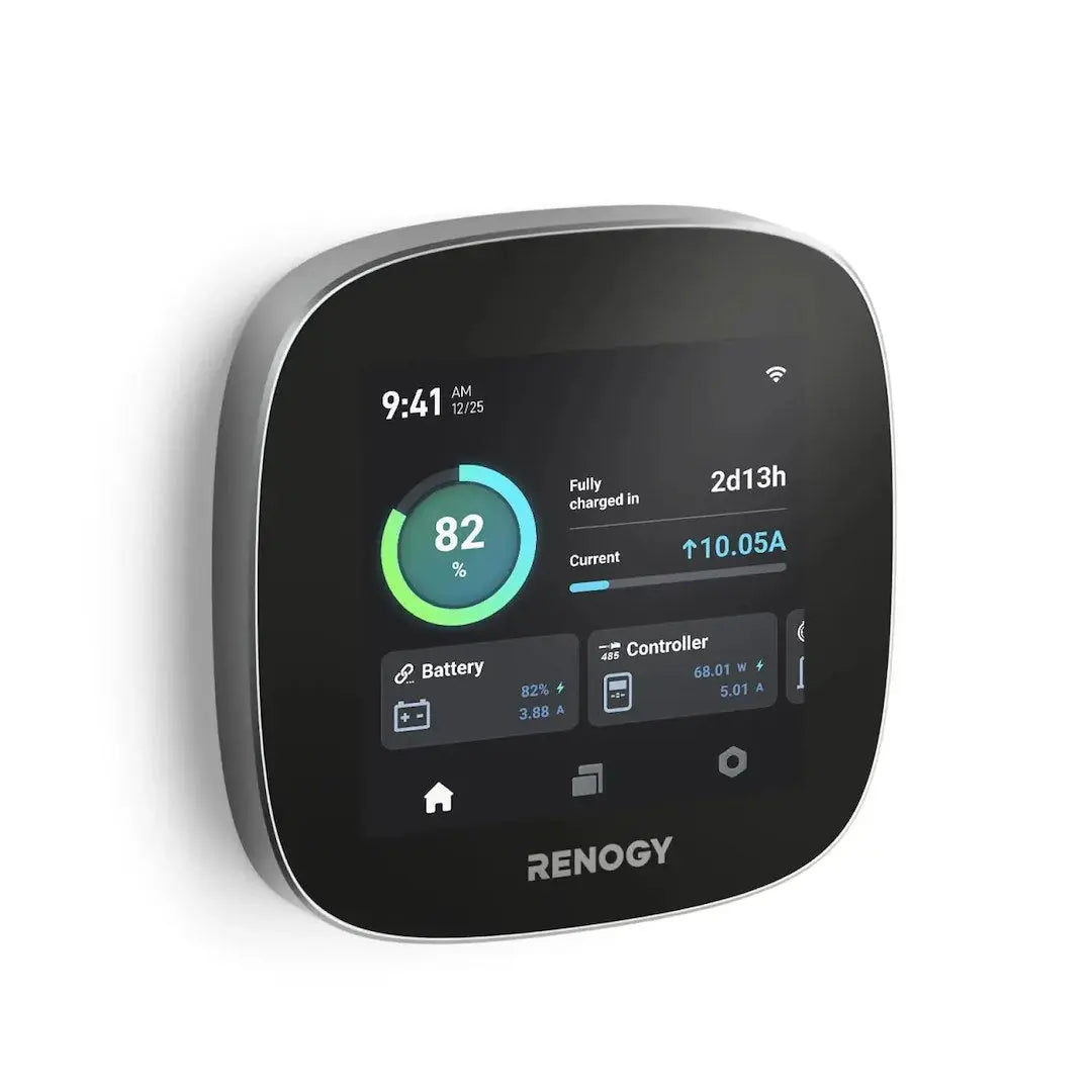 Renogy One Core 4-Inch Energy Monitor - Accurate Power Usage Tracking