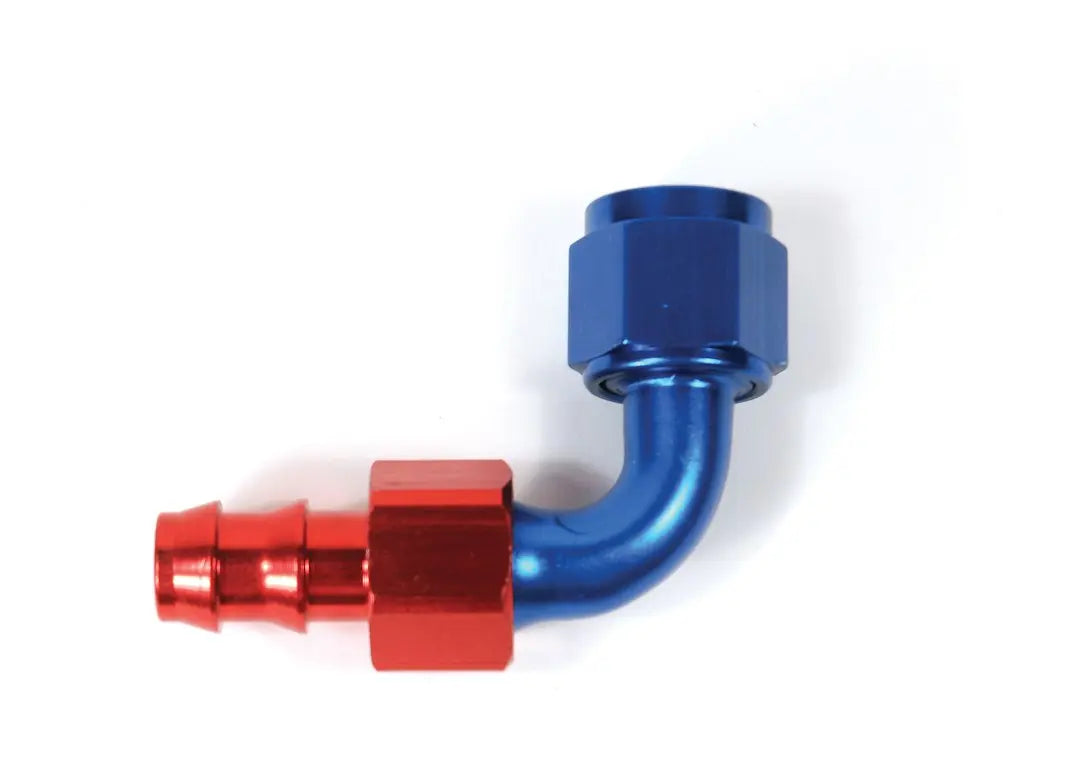 SpeedFX -8AN x 90 Degree Reverse and Push-On Hose End (Part #520890)