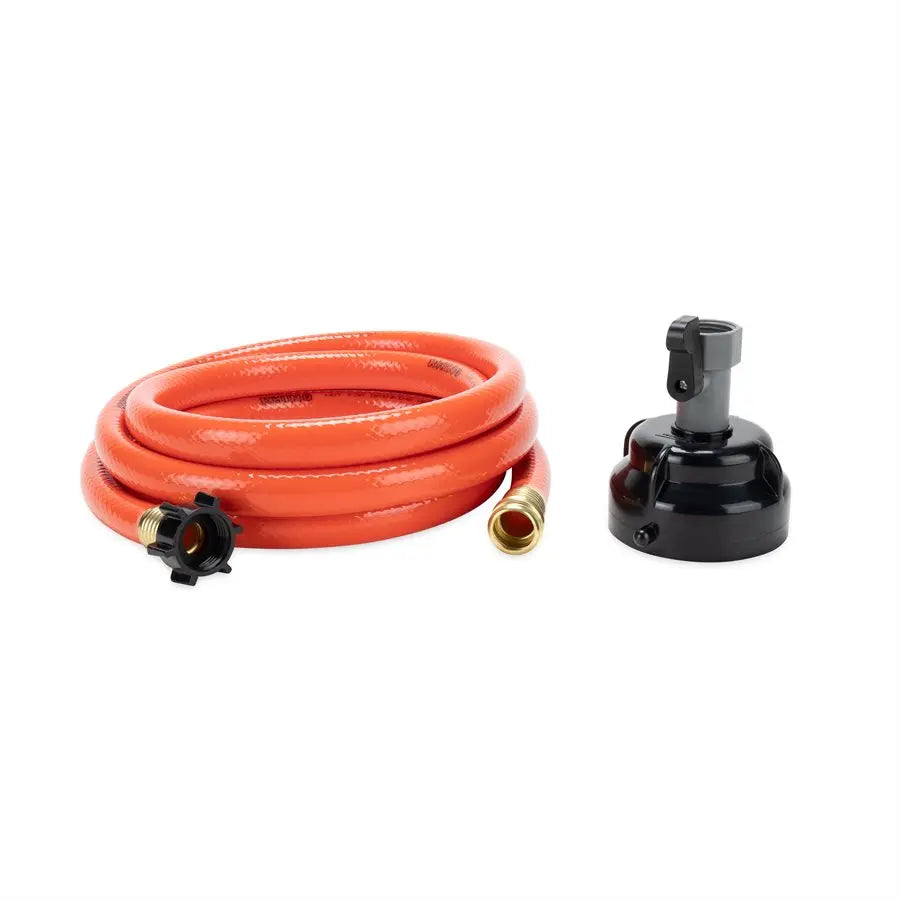 Camco Rhinoflex 10' Clean Out Hose System – Durable RV Sewer Hose with Heavy-Duty Construction