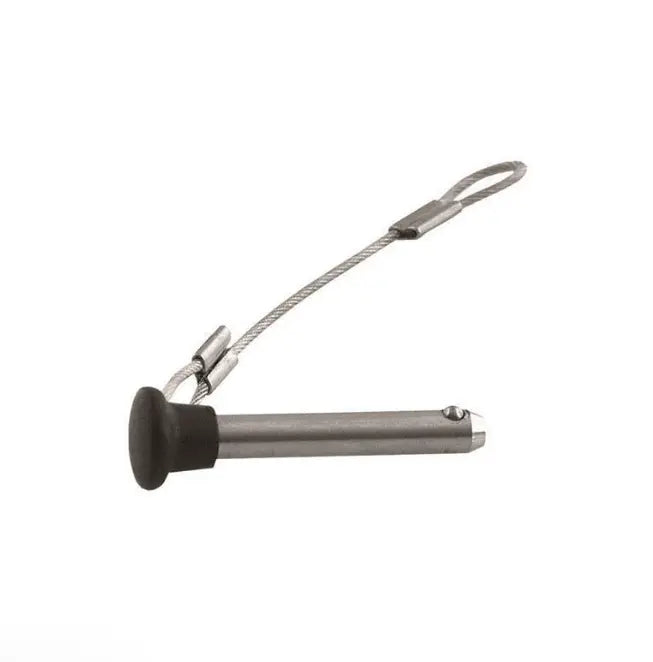 Taco Metals F130244BN Pull Pin with Plastic Head and Laynard