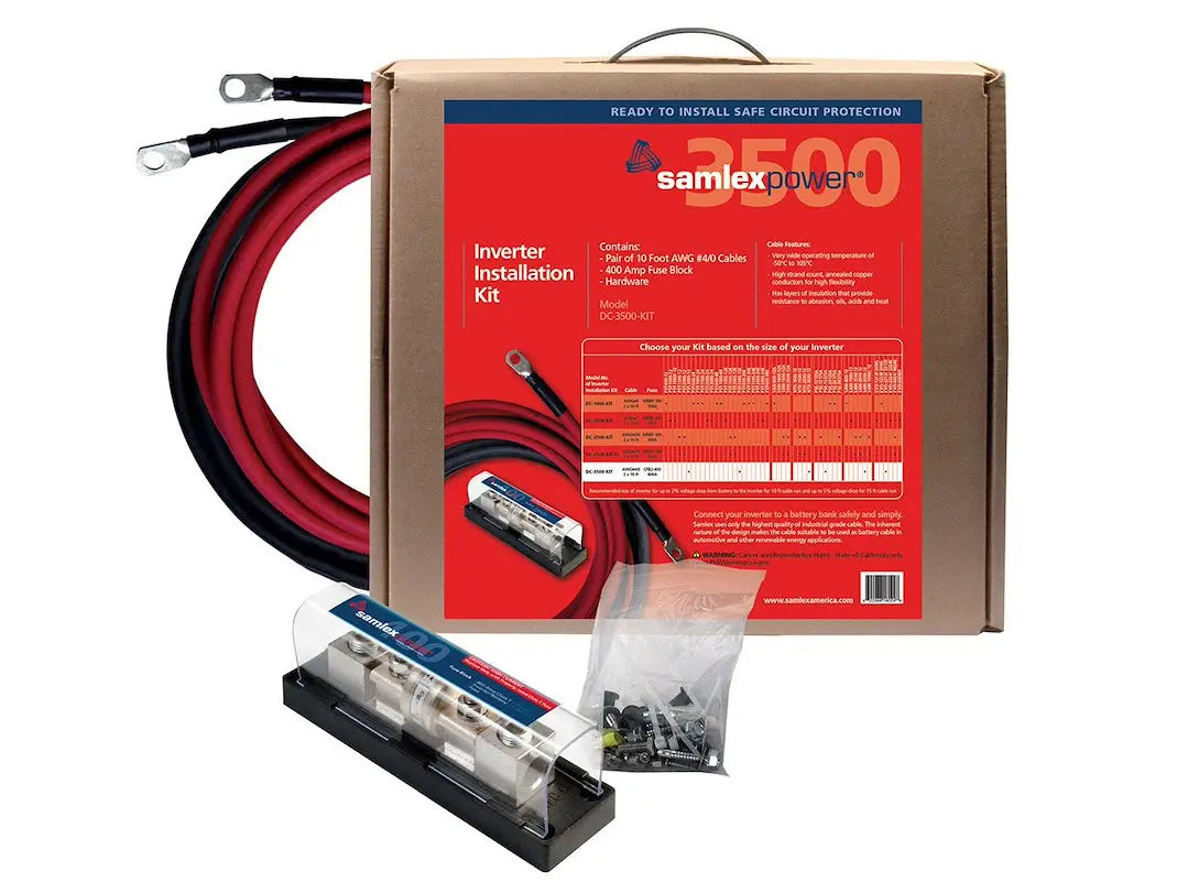 Samlex Amer DC3500KIT Fuse & Wiring Inverter Assembly