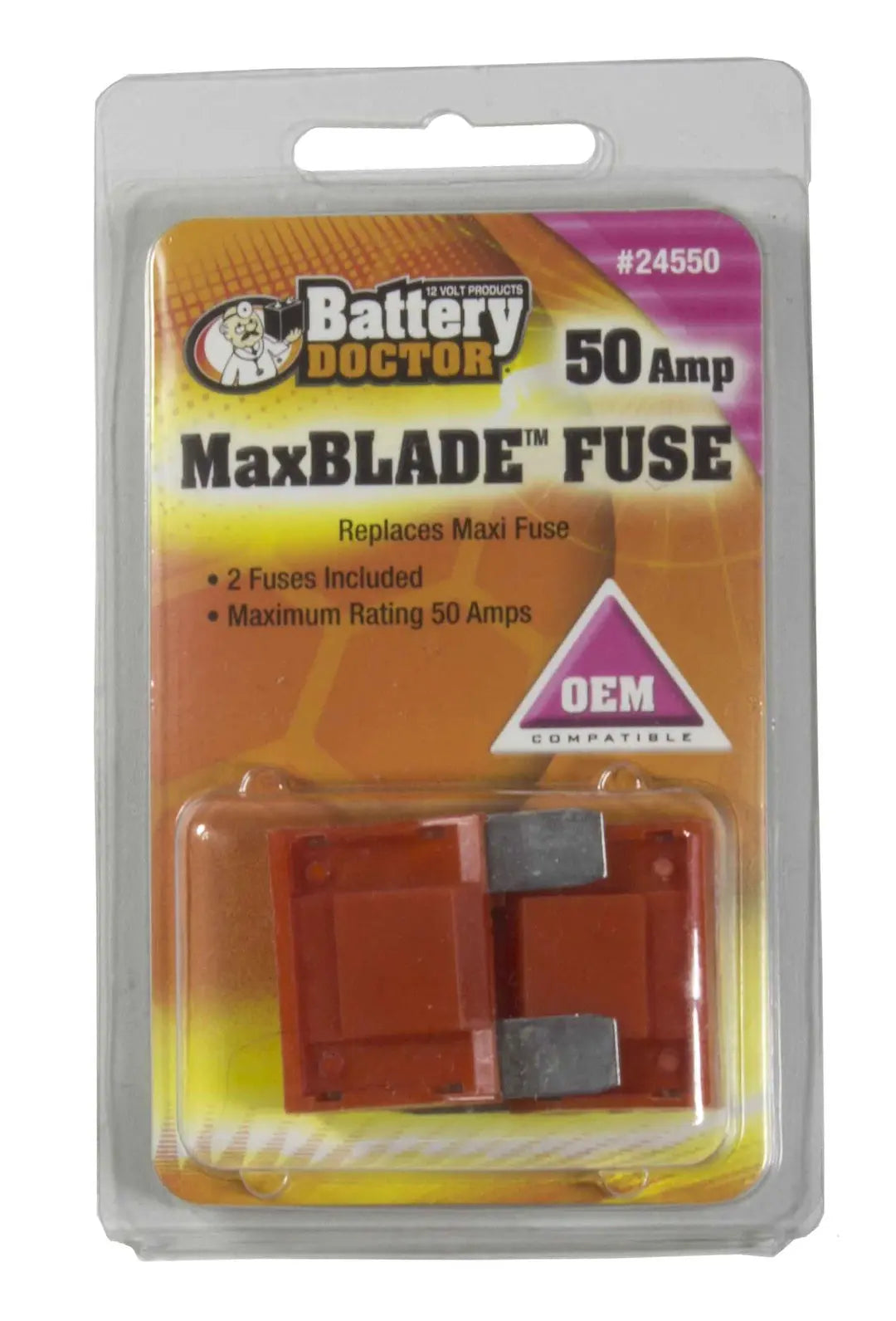 Wirthco Max Blade Fuse 50 Amp for Reliable Circuit Protection