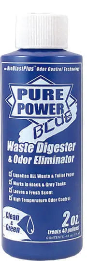 Valterra LLC Pure Power Blue 4 oz - High-Performance RV and Marine Cleaner