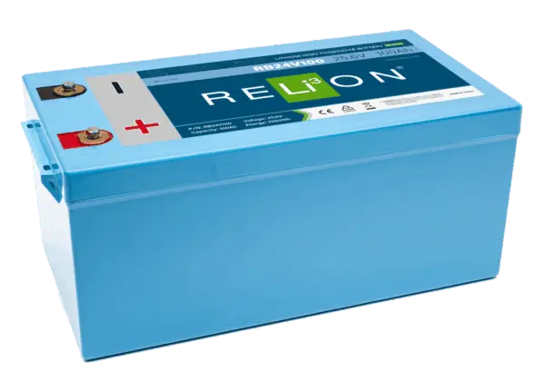 RELION RB24V100 25.6V 100Ah Lithium Iron Phosphate Battery for Reliable Power Storage