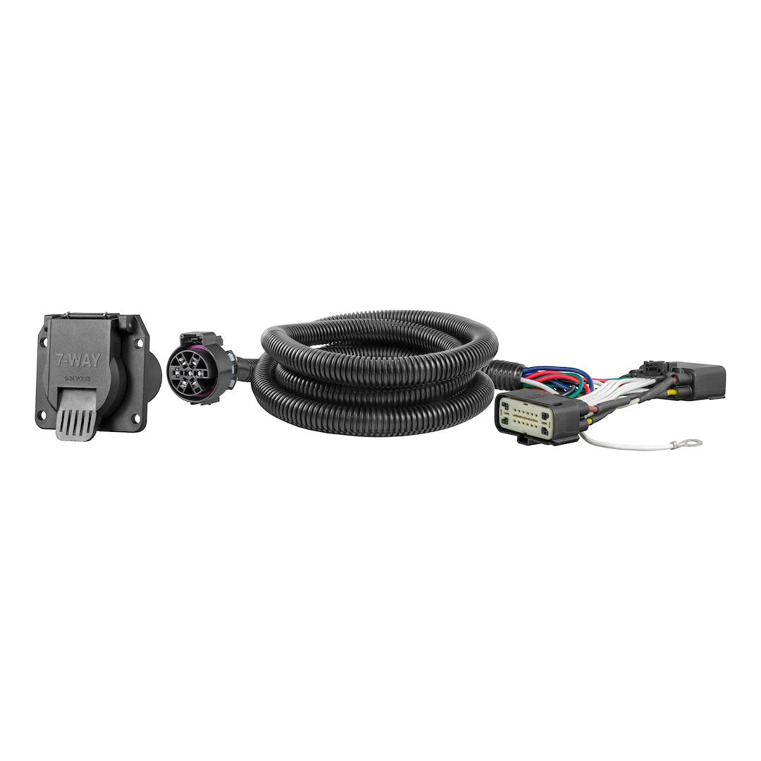 CURT MFG Custom Wiring Harness (7-Way RV Blade) - Part 56431