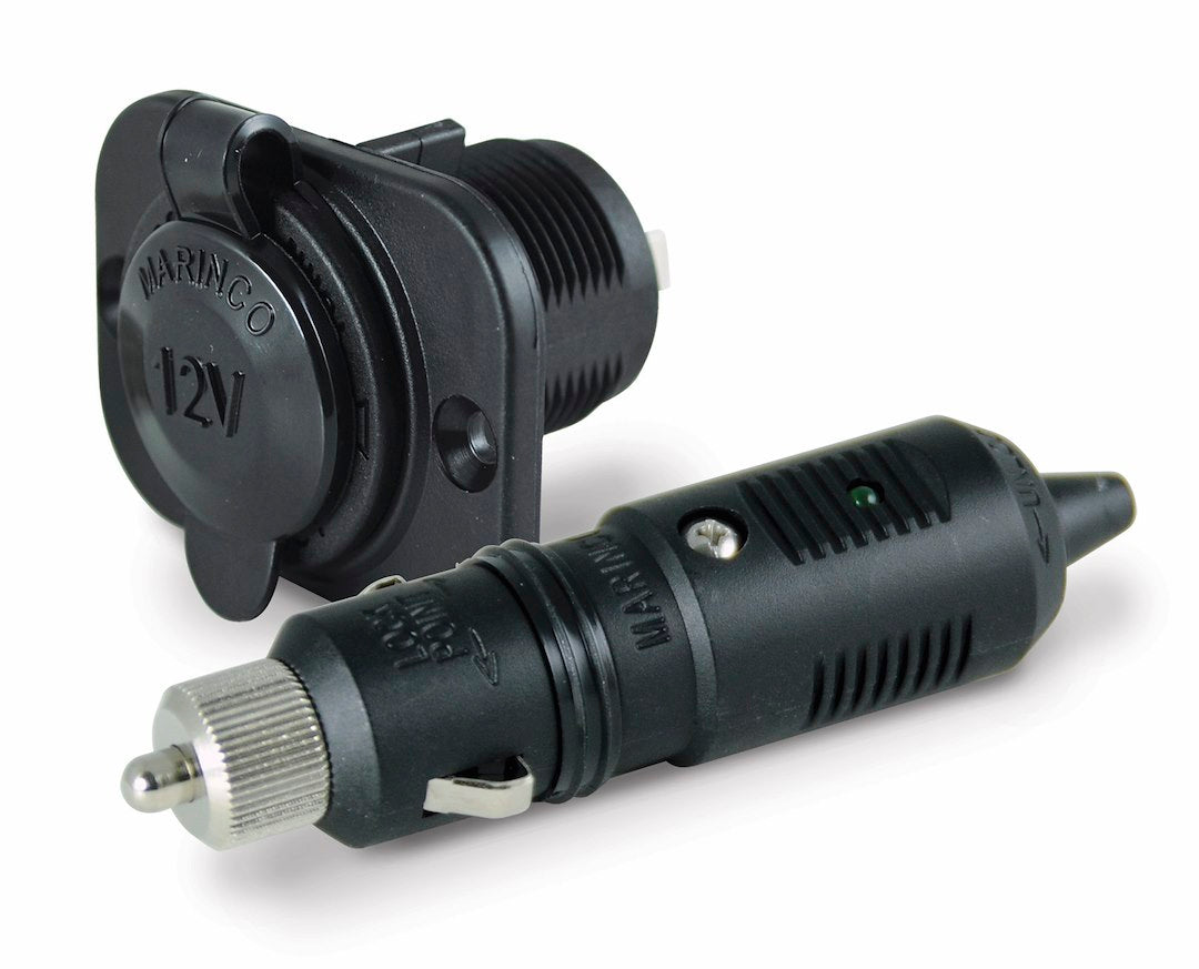 Marinco 12VPK 12V Receptacle and Plug for Reliable Power Connections