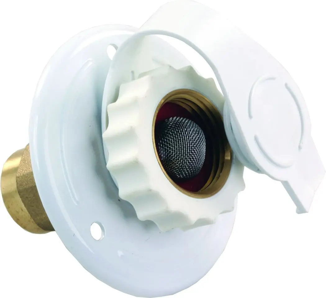 JR Products Water Flange White Metal Part 62155