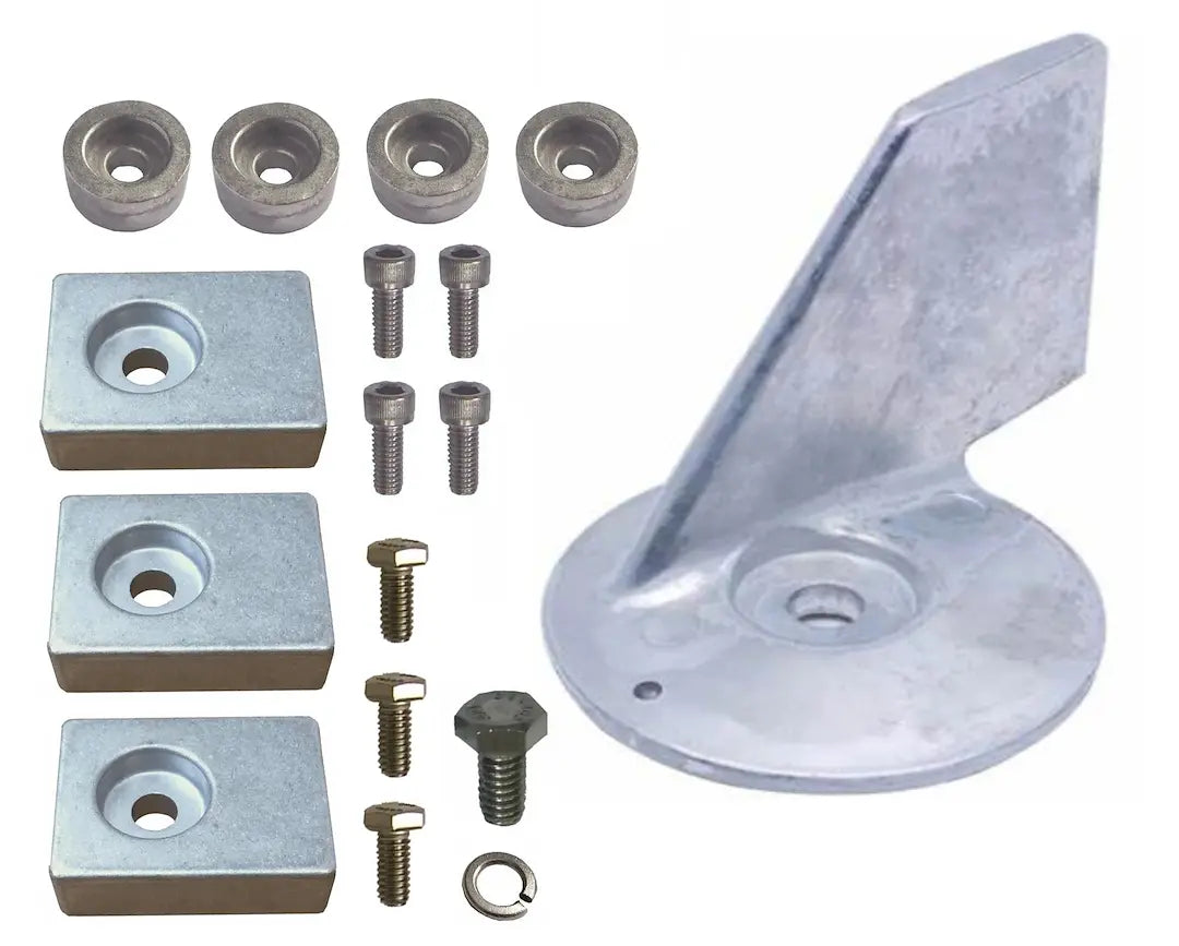 EMP Aluminum Anode Kit - Part Number 9304406 for Marine and Industrial Applications