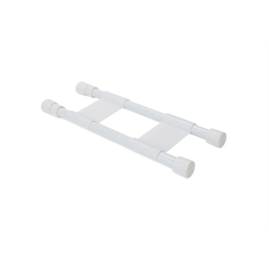 Camco RV Double Cupboard Bar Model 44093 for Secure Storage